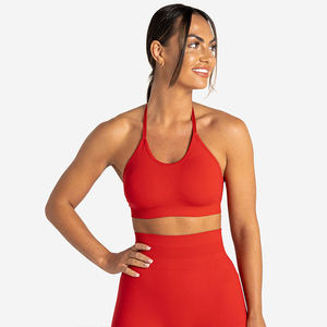 Ensemble de sport 1 pièce pour femme, nouvelle collection été, coupe ajustée, extensible, personnalisable, sans armatures, avec bonnet de sport intégré - Product Image 1