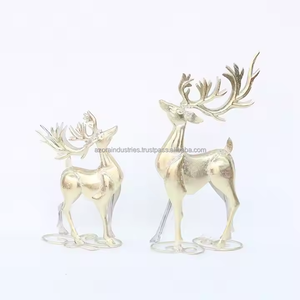 Décorations de Noël modernes en fer suspendues en forme de cerf - Product Image 2