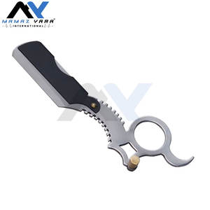 Navaja de Afeitar Profesional para Hombre, de Acero Inoxidable, para Barbería y Salón, Cuchilla Recta para Afeitar - Product Image 2