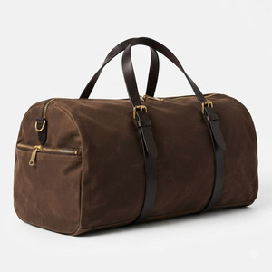 Sac de sport en toile durable, spacieux, pour voyage, avec fermeture éclair, poignées robustes, plusieurs compartiments, bandoulière réglable - Product Image 1