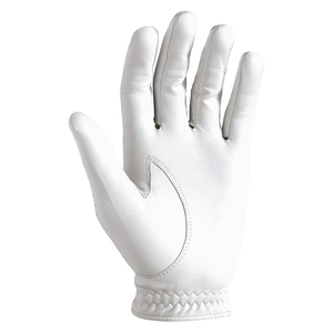 Gant de golf pour femme de haute qualité, main droite, blanc, respirant, antidérapant, en cuir PU – Premium pour le sport - Product Image 3