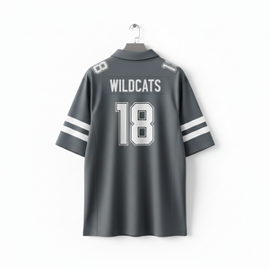 Jersey de Fútbol Americano Personalizado, Transpirable, de Spandex/Algodón/Fibra de Bambú, Sublimado, Uniforme de Equipo con Nombre y Número del Jugador - Product Image 2
