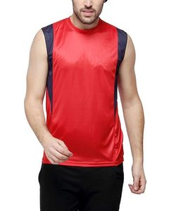 เสื้อกล้ามผู้ชาย Onstyle Sports คอกลม ผ้าถักเนื้อนุ่ม ระบายอากาศ แห้งเร็ว ผ้าฝ้าย 100% สวมใส่สบายๆ สำหรับเล่นกีฬา ปรับแต่งได้ - Product Image 1