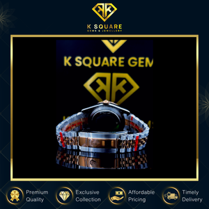 Reloj de Lujo de Diseño Premium, Analógico, de Acero Inoxidable, Automático, de Cuarzo, Resistente al Agua VVS, con Cristal de Zafiro y Diamantes - Product Image 5