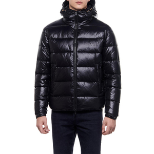 Hooded Heavy Designer Puff Padded Coat Oversized Down Bubble Winter Custom Men Puffer <b>Jacket</b> with Sleeve - Product Image 6