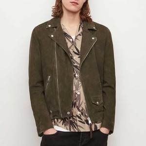 Factory Directly Provide Cowhide Cowboy <b>Suede</b> <b>Jacket</b> Cheap Price High Street Heavyweight Men's <b>Suede</b> <b>Jacket</b> - Product Image 1