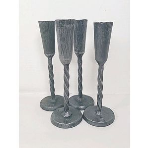 Candelabro de Hierro para Reuniones Religiosas, Candelabro Negro Tradicional, Elegante Soporte de Hierro para Velas para Decoración de Espacios Sagrados - Product Image 3