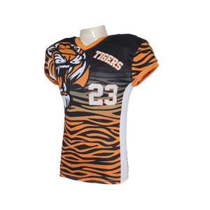 Custom American Football Jersey Full Sublimation Breathable Mesh Team Uniform Custom American Football Jersey Performance Wear - Product Image 4