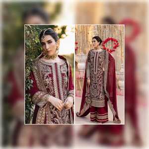 <b>Presenting</b> New Designer Party Wear Salwar Kameez with Heavy Embroidery Work Reversible All Seasons - Product Image 6