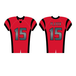 Vêtements de sport personnalisés en gros pour hommes et femmes, ensembles d'uniformes de football courts, impression par sublimation numérique, broderie, football américain - Product Image 2