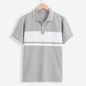 Camisas Polo para hombre, camisas de moda de manga corta ajustadas de alta calidad, logotipo propio personalizado, patrón sólido, tela de lona, venta al por mayor - Product Image 4
