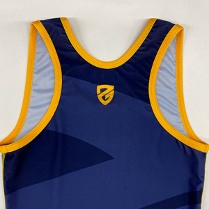 2026 Venta al por mayor de camisetas de lucha personalizadas para mujer, de licra/poliéster, elásticas, ligeras, transpirables y duraderas de secado rápido - Product Image 4