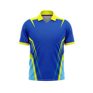 Impression de maillots de cricket personnalisés, uniformes sublimés, couleurs et pantalons assortis, à vendre à bas prix. - Product Image 6