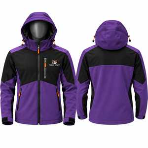 Chaqueta de Motocicleta con Capucha, Impermeable, Transpirable y Ecológica, Personalizada, Unisex, para Otoño, Informal, para Trabajo al Aire Libre, con Cierre Frontal y Logotipo - Product Image 6
