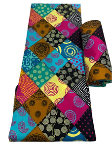 Tissu en coton imprimé africain original par Hitjem Export, fournisseur pour l'Afrique, l'Europe, les îles et les marchés de mode mondiaux - Product Image 4