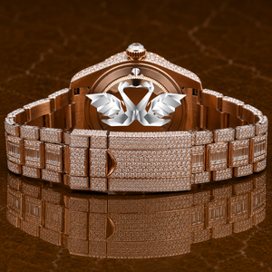 High Quality Moissanite Diamond Watch Men Full Iced Out VVS Stones Watch - Product Image 4