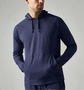 Sudadera Deportiva Ligera para Gimnasio, Personalizable con Logotipo, de Alta Calidad, Suave, Transpirable, Corte Semi Ajustado para Hombre - Product Image 5