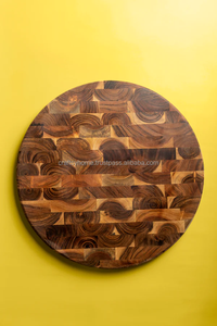 Tabla de cortar de madera de mango hecha a mano de nuevo diseño del fabricante uso de cocina de grano final único al por mayor - Product Image 2