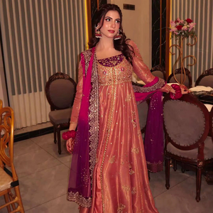 Vestido Formal de Trabajo para Mujer, Diseño Moderno y Elegante 2026, Salwar Kameez de Algodón para Fiesta, NUEVO DISEÑO - Product Image 1