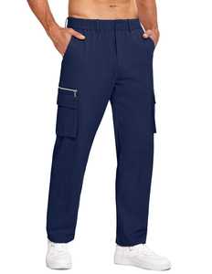 Pantalon cargo pour homme OEM, décontracté, multi-poches, grande taille, pantalon d'extérieur pour homme, pantalon droit d'hiver - Product Image 1