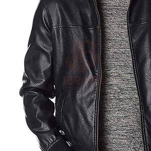 Chaqueta de Cuero Casual de Invierno para Hombre, Diseño Personalizado, Transpirable y Ecológica, Nueva Llegada, Venta al Por Mayor en Pakistán - Product Image 5