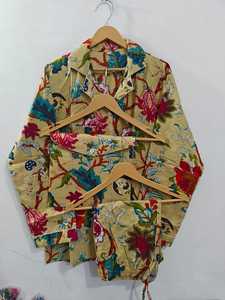 Comfortable <b>Light</b> Soft Knee-Length PJs Pyjamas Sweet Designer Women's Bohemian Cotton Pyjama Set Handmade Summer Daily Wear - Product Image 3