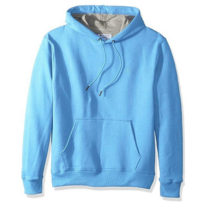 Sudadera de Invierno con Logotipo Personalizado Bordado, Sudadera con Capucha de Patrón Sólido Informal para Hombre, Personalizable, 100% Algodón, Felpa, Teñido Liso - Product Image 3