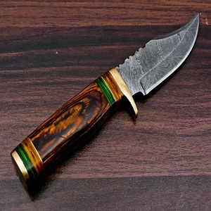 Couteau de camping à lame fixe personnalisé pour la vente en gros, couteau utilitaire d'extérieur, couteau de chasse pour les marchés américain et européen, idéal comme cadeau - Product Image 2
