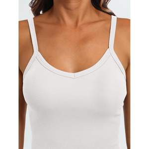 เสื้อกล้ามเอวลอยสำหรับผู้หญิงเสื้อเกาะอกเสื้อสายเดี่ยวแบบมีสายคล้องคอเสื้อท่อนบนสำหรับฤดูร้อน2025ระบายอากาศได้หนึ่งขนาดพอดี - Product Image 4