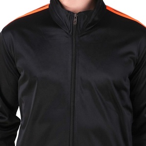 Haute qualité hommes Logo personnalisé coton polaire respirant séchage rapide grande taille Gym Fitness entraînement veste zippée bas actifs - Product Image 5