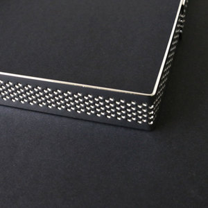 Moule à tarte carré perforé en acier inoxydable, tailles 6cm-12cm, fait main, compatible four et lave-vaisselle, fabriqué à Gyeonggi-do - Product Image 5