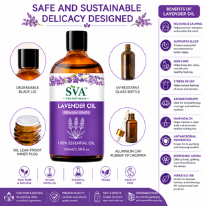 Aceite Esencial de Lavanda Puro 100% Natural de Grado Cosmético Destilado al Vapor para Aromaterapia, Spa, Masajes, Fabricación de Velas, Suministro a Granel - Product Image 3