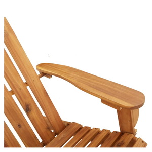 Silla de Jardín Resistente para Interiores y Exteriores, Muebles Modernos Minh Phuoc, Acacia OEM/ODM, Silla Mecedora Adirondack de Poliéster - Product Image 5