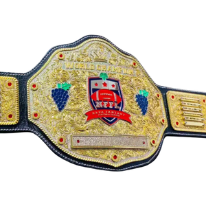 World Champion Football Belt WFFL Custom Wrestling Belt High-Quality Collector's Item - Product Image 2