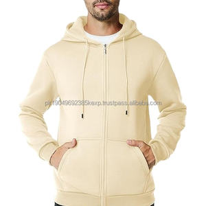 Sweat-shirts à capuche à fermeture éclair pour hommes, marque privée, tendance 2025, mode décontractée, sweat-shirts à fermeture éclair intégrale, vente en gros, fournisseurs de vêtements de sport - Product Image 1