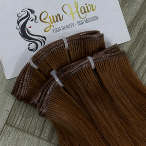 Extensiones de Cabello Humano Vietnamita Remy de Sun Hair Company, Doble Trama, Lisas y Sedosas, Color Personalizado - Product Image 3