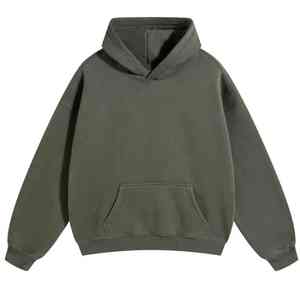 Sweat-shirts à capuche en molleton de haute qualité, poids lourd, couleur unie, manches longues, printemps, écologiques, vente en gros, sweat-shirts personnalisés pour hommes - Product Image 5