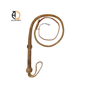 Bull Whip Artisan Braided Leather Whip - Product Image 3