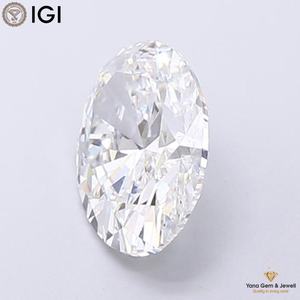 Diamante CVD Cultivado en Laboratorio de 1.00 Quilates, Corte Ovalado, Color E, Claridad VVS1, Certificado por IGI, para Anillo de Compromiso Personalizado - Product Image 6