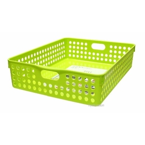 Cesto portaoggetti Inomata A4 verde - Product Image 1