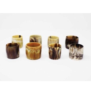 Premium Horn Napkin Ring and Napkin Holder for <b>Table</b> Decoration Black Buffalo Horn for Party Events at wholesale Price - Product Image 3