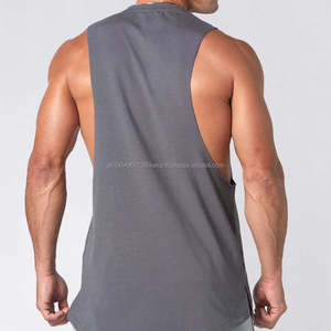 Camiseta sin Mangas para Hombre, Estilo Nuevo, Color Sólido Personalizado, Secado Rápido, Transpirable, Más Vendida - Product Image 4