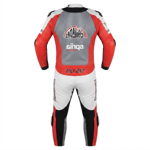 ชุดแข่งรถมอเตอร์ไซค์หนังพรีเมียมสั่งตัดพิเศษ MotoCP แบบชิ้นเดียว/ชุดขับขี่พร้อม Hump ระดับ 2 CE ผลิตตามขนาดที่สั่ง - Product Image 2