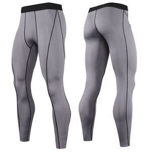 กางเกงเลกกิ้งสำหรับผู้ชายแบบมืออาชีพ พร้อมโลโก้สั่งทำ สำหรับการวิ่ง การฝึกซ้อม และกีฬากลางแจ้ง - Product Image 5