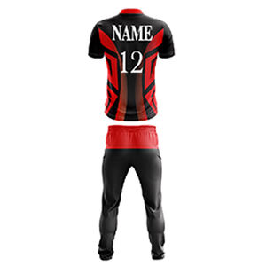 Uniforme de críquet de sublimación de alta calidad para hombre, conjunto completo con camisa y pantalones, cómodo para prácticas y partidos. - Product Image 5