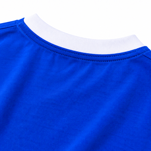 Zeta Phi Beta <b>My</b> Daughter Is <b>My</b> Soror Zee-Phi Jersey Tee Women Royal <b>Blue</b> V-Neck Striped Sleeve Mom Sorority T-Shirt Gift - Product Image 6