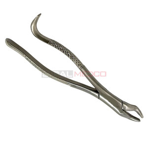Forceps d'extraction dentaire manuels en acier inoxydable allemand de qualité supérieure pour les molaires supérieures, première, deuxième et troisième exactions dentaires - Product Image 2