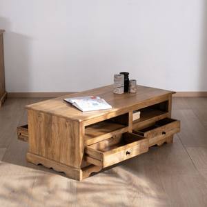 Mesa de centro estilo Vandana Golden Shape en madera de mango Sarah - Product Image 4