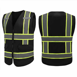 Design Your Own Logo <b>Men</b> Safety <b>Vests</b> Custom Multi-Pocket High Visibility Workwear Basic Protection Polyester Cotton <b>for</b> - Product Image 2