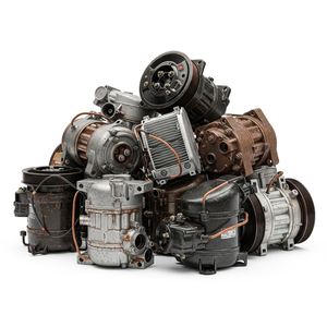 Mejor Precio en Chatarra de Compresores de Aire Acondicionado, Chatarra de Compresores de Aire Acondicionado Confiable para la Industria de Recolección y Procesamiento de Metales - Product Image 1